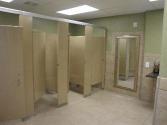 new ladies restroom